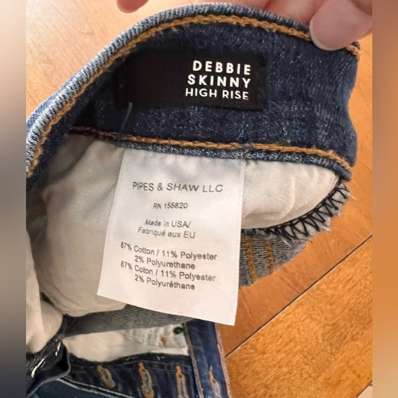Veronica Beard Debbie skinny high rise size 25 - Picture 2 of 4